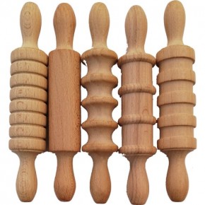 Ahşap Merdane Seti 5 Li