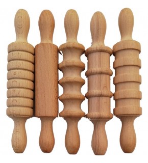 Ahşap Merdane Seti 5 Li