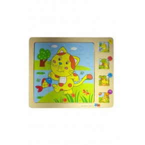 Ahşap Puzzle 9-12-16-20 Pcs Pp-36
