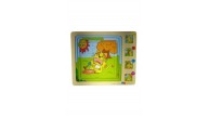 Ahşap Puzzle 9-12-16-20 Pcs Pp-36