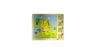 Ahşap Puzzle 9-12-16-20 Pcs Pp-36