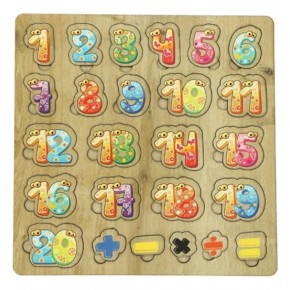 Ahşap Rakam-Sayı  29X29