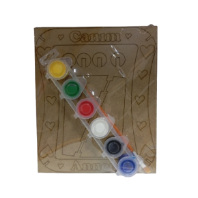 Ahşap Resim Çerçevesi Canım Annem