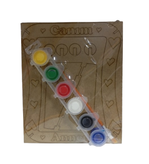 Ahşap Resim Çerçevesi Canım Annem