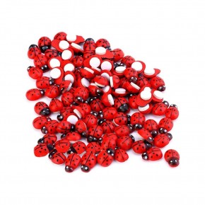 Ahşap Uğur Böceği 25mm 20 Li