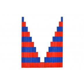 Kırmızı Mavi Çubuklar Masaüstü