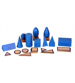 Mavi Geometrik Prizmalar