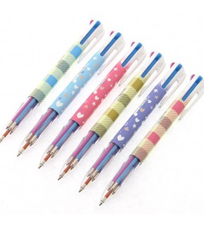 Aihao Tükenmez Kalem 1.0 MM 4 Renk AH147B-36 (1 Adet)