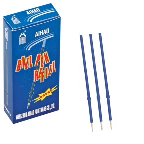 Aihao Tükenmez Kalem Yedeği Mavi B107-20 (1 Adet)