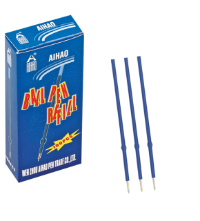 Aihao Tükenmez Kalem Yedeği Mavi B107-20 (1 Adet)