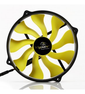 AKASA AK-FN073 "Viper R" 12cm Yuva için 14cm S-Flow Yüksek Performanslı Sessiz Fan