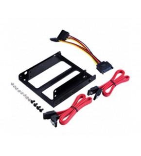 Akasa AK HDA03 2 x  2,5" HDD 3.5" Adaptör + Sata Kablo Seti