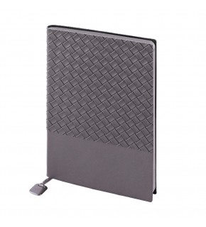 AKAY GRİ TARİHSİZ DEFTER (15X21 CM)