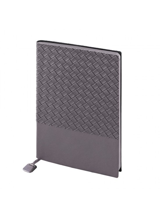AKAY GRİ TARİHSİZ DEFTER (15X21 CM)