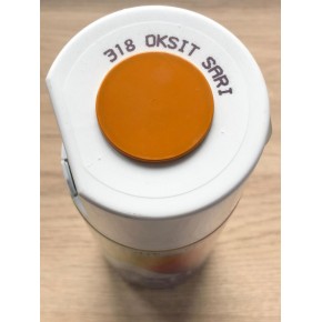 Akçalı Sprey Boya Oksit Sarı 318 400Ml