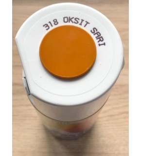 Akçalı Sprey Boya Oksit Sarı 318 400Ml