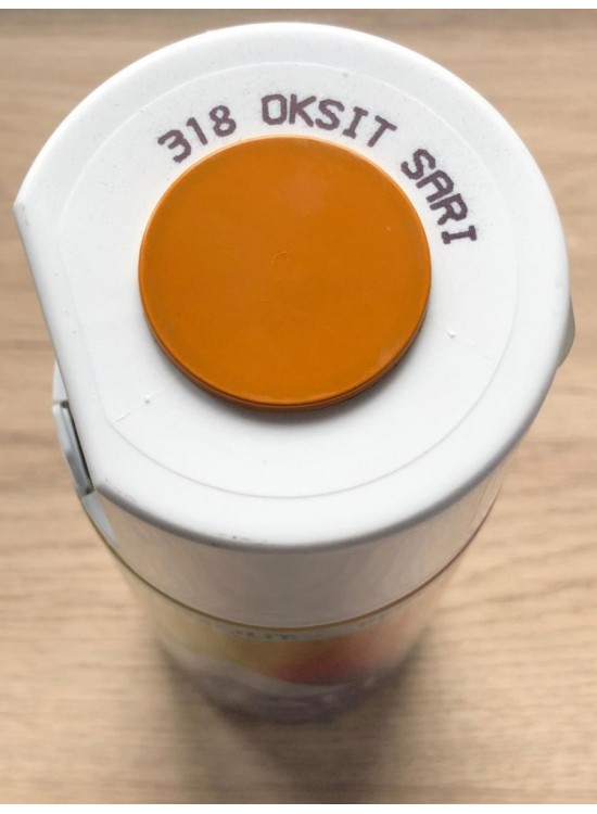 Akçalı Sprey Boya Oksit Sarı 318 400Ml