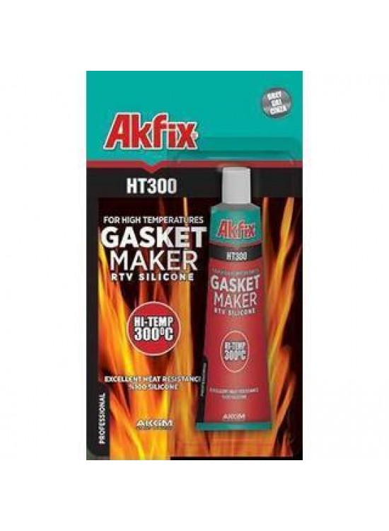 Akfix Sıvı Conta Kırmızı 50Gr Ht300