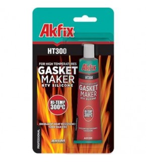 Akfix Sıvı Conta Siyah 50Gr Ht300