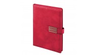 AKINCI KIRMIZI TARİHSİZ DEFTER (15X21 CM)