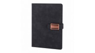 AKINCI SİYAH TARİHSİZ DEFTER (15X21 CM)
