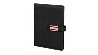AKINCI SİYAH TARİHSİZ DEFTER (15X21 CM)