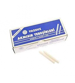 Akmısır Tebeşir Tozsuz 100 LÜ Beyaz