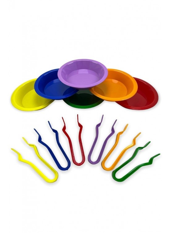 Aktarma Seti 6 Cımbız 6 Tabak