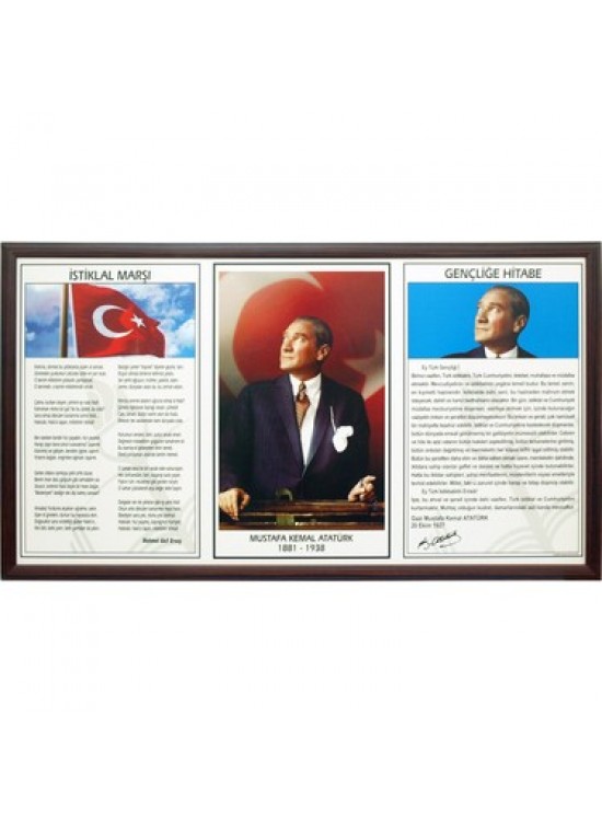 Akyazı 3 Lü Milli Levha Mdf 50x90