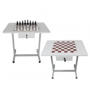 Akyazı Satranç Mobil Ayaklı Manyetik 60x60