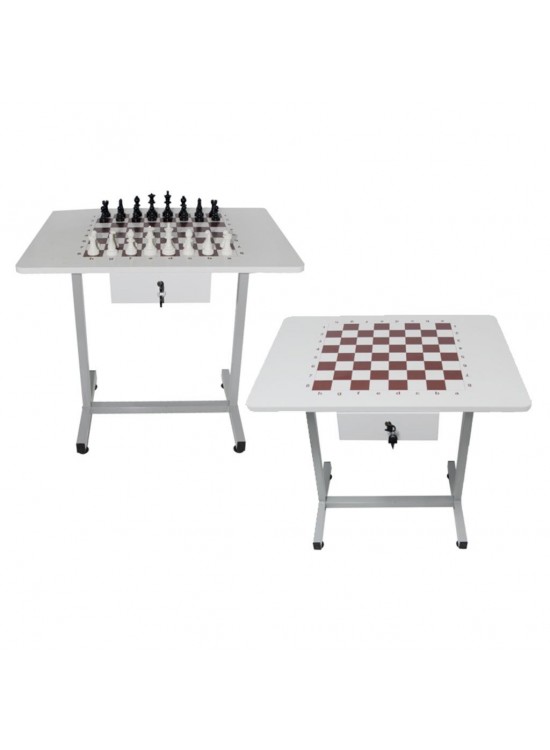 Akyazı Satranç Mobil Ayaklı Manyetik 60x60