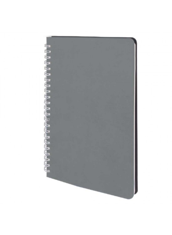 AKYURT GRİ SPİRALLİ TARİHSİZ DEFTER (13X21 CM) AKYURT GRİ SPİRALLİ TARİHSİZ DEFTER (13X21 CM)