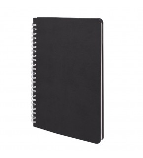 AKYURT SİYAH SPİRALLİ TARİHSİZ DEFTER (13X21 CM)