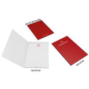 ALA-53 KAPAK GEÇMELİ YANA AÇILIR A4 BLOKNOT