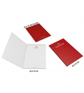 ALA-53 KAPAK GEÇMELİ YANA AÇILIR A4 BLOKNOT