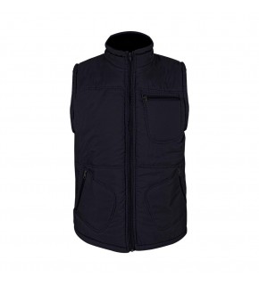 ALASKA SİYAH ÜÇ CEPLİ ŞİŞME YELEK XL