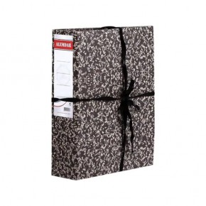 Alemdar Bağlı Klasör Karton Dar Siyah (1 Adet)