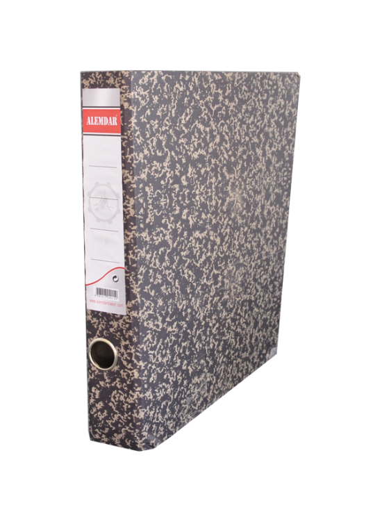 Alemdar Klasör Karton Dar Siyah (1 Adet)