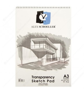 Alex Schoeller Aydınger Defter Eskiz Spiralli 30 YP A3 50/55 GR ALX-863