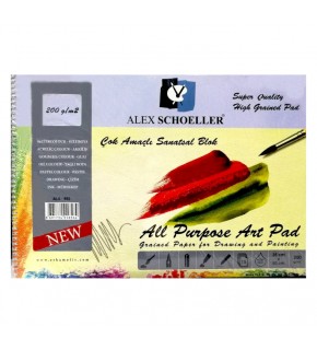 Alex Schoeller Çok Amaçlı Sanatsal Blok 15yp 35x50