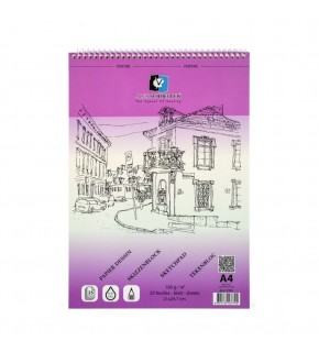 Alex Schoeller Eskiz Blok Spr A4 180 Gr 25 Li Alx-7792