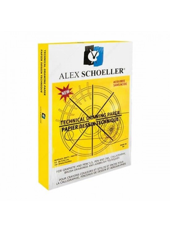 Alex Schoeller Teknik Resim Kağıdı 50X70 200Gr -25 Alex Schoeller Teknik Resim Kağıdı 50X70 200Gr -25