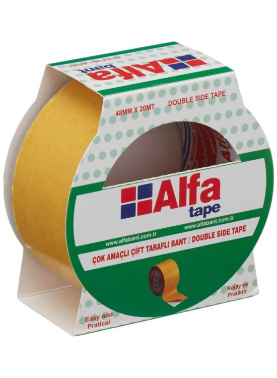 Alfa Çift Taraflı Bant 45mmx20Yr AB255