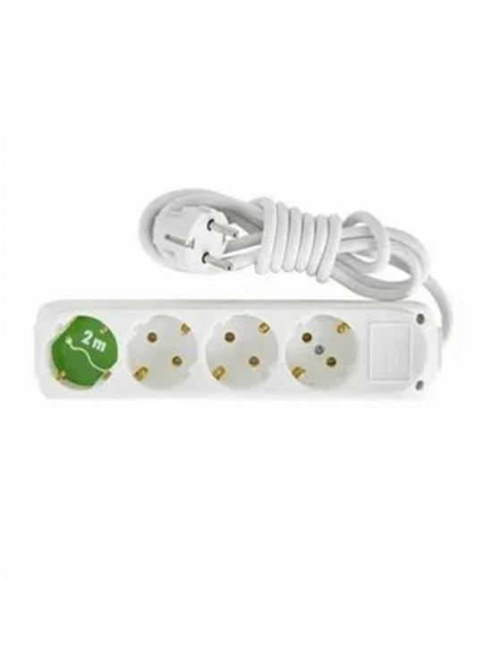 Almera 4lü 2mt Topraklı Priz (9240102) Almera 4lü 2mt Topraklı Priz (9240102)