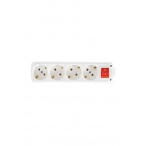 Almera 4lü Anahtarlı Topraklı Klemensli Priz (9140200)