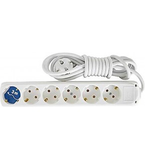 Almera 6lı 3mt Topraklı Priz (9260103)