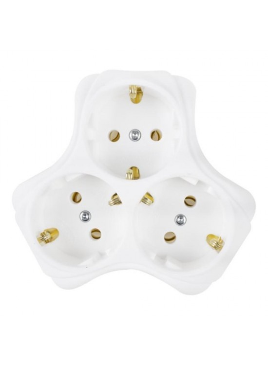 Almera Yonca 3lü Beyazı Topraklı Fiş Almera Yonca 3lü Beyazı Topraklı Fiş