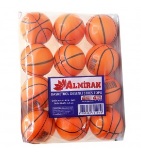 Almiran Stres Topu 6.3 cm Basketbol (1Adet)
