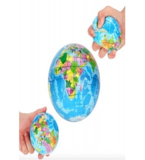 Stres Topu 6.3Cm Dünya (1 Adet)