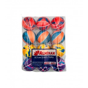 Almiran Stres Topu 6.3Cm Kamuflaj (1 Adet)